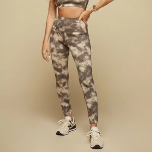 TAN + LINES TEMESCAL CYN LEGGINGS - COCOA CLOUDS